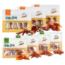로얄펫라이프 오늘간식 대용량 300g 5개 치킨 오리 8종