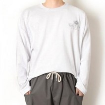 유니파크 깔끔한 디자인 커플시밀러룩 워싱턴로고 오버 맨투맨 E-1420241