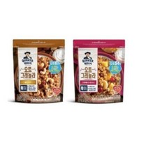 퀘이커 오트 그래놀라 골든 넛츠 200g + 크랜베리 바나나 200g 세트, 4세트