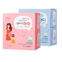 지엠팜 더폴릭포 마미 + 대디 엽산 영양제 세트, 3세트