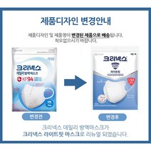 크리넥스 데일리 방역 마스크 KF94 대형 1입, 30개, 1개입