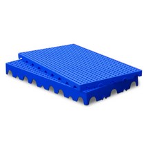 플라스틱 깔판 냉동창고 받침대 바닥재 습기방지 패드, 두꺼운다이아몬드1000x500x50mm, 1개