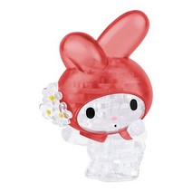 퍼즐피플 3D 크리스탈 입체퍼즐모형 시리즈, 캐릭터, 3D크리스탈 마이 멜로디, 3D크리스탈 마이 멜로디, 38p