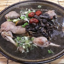 [보양식] 토종오리 능이백숙 - 3인분 조리완료제품 청둥이 오리탕 찹쌀밥 1팩, 1마리