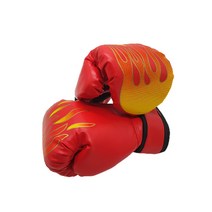 불꽃 글러브 복싱글러브 권투 다이어트 살빼기운동 더코모드 CMD, 레드