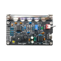 전자파측정기 전기장 자기장 고압 전력 측정기 휴대용 핵 방사선 측정기 회로 기판 DIY 키트 가정용 가이거, 한개옵션1, 01 Finished Assembly