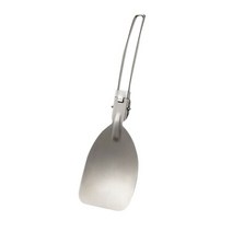 베이비웍 중국수제 무쇠 주물 솥 냄비 야외 캠핑 주방 접는 주걱 접이식 손잡이가 있는 미니 웍 주걱 야외 수저 바베큐 주방 용품, a