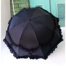 일본 일제 자외선차단 암막 여성 3단 자동 접이식 초경량 미니 양산 장양산 양우산 예쁜 특이한 명화 우산태양 레이스 우산 비 여성 썬 스크린 한국어 세 접는 우산 공주 228