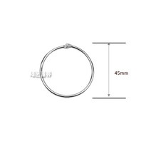 (철 카드링 5호) 45mm 철링 책링 서류 링 키링 열쇠 연결고리