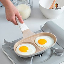 [서울리빙] 아이젠베르그 에스트 세라믹 인덕션 2구 에그팬, 단품, 상세 설명 참조