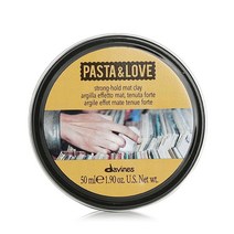 Davines Pasta Love 남성용 스트롱 홀드 스타일링 클레이 선명도 및 매트 효과 50ml