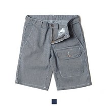 남자 스트라이프 스판 반바지