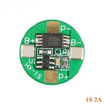 BMS보드1S 2S 3S 4S 6S 리튬 이온 배터리 보호 보드 18650 충전기 모듈 PCB BMS Lipo 셀, 01 1S 2A
