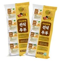내먹 선식두부 1세트[4개입(80gx2컵)] (총640g) 국산 고랭지콩 100% NON-GMO 두부, 160g, 8개