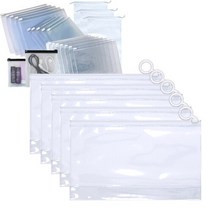 고주파 PVC 스탠드지퍼백33x23cm 10장 슬라이드지퍼백, 10개