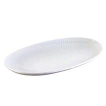 로얄 코펜하겐 화이트 플루티드 시리즈, 오발 23cm, 1개