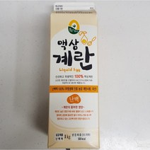 풍림푸드 1등급 액상계란 난백 1kg, 8개, 1L