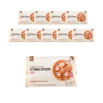 다노 닭가슴살 곤약만두 불닭 (10개)