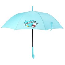 귀여운 포차코 초등고학년 남아 민트색 장우산 추천 여학생 러블리 여름