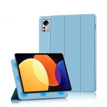 샤오미-mi 패드 5 프로 12 4 인치 용 케이스 초박형 마그네틱 스마트 커버 MiPad Pro 12.4 quot용 자동 웨이크 업 포함, [03] Blue, 01 MiPad 5 Pro 12.4