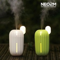 바이온 NEO2M 미니 무드등 선인장 가습기 HP838 사무실가습기 책상가습기, HP838 가습기_화이트