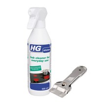 HG 인덕션 청소세제 하이라이트 전기레인지 청소 클리너, 인덕션/전기렌지 청소세제500ml+청소칼(스크래퍼)