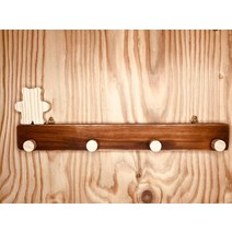 에셀나무 목공체험 다용도걸이(기본) DIY KIT 반제품