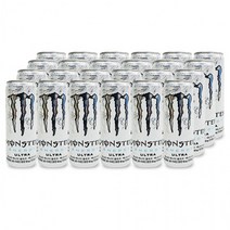 CMGM 몬스터 에너지 드링크 355ml캔X24개 한박스 울트라 음료, 몬스터에너지355ml캔X24개(한박스)울트라