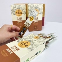 배 도라지 생강 농축액 스틱 국내산 약도라지