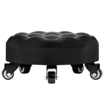 무릎 무빙의자 앉은뱅이의자 등받이좌식 체어 좌식쿠션 등받이, 오륜물결무늬블랙-저소음소프트고무바퀴