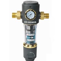 수전 필터 가정용 수돗물 정수 싱크대 샤워기 여과기, 블랙  8T