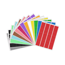 케이블 라벨스티커 네임택 전선 정리 블루, 단품, 단품