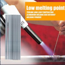 저온 알루미늄 용접봉 스텐용접봉 10PC 저온 쉬운 용접 막대 코어 솔더 1.6mm 2mm 와이어 Solder 알루미늄, 02 2mm_01 33cm