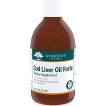 제네스트라 대구간유 오일 포르테 300ml Genestra Cod Liver Oil Forte