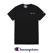 정품 Champion 챔피온 남성 여성 반팔 티셔츠 클래식 그래픽 GT23 블랙
