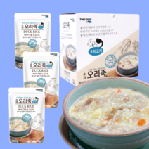 강아지 오리죽 20팩 부드러운 습식 원기회복 피모건강 단백질 활력증진 도움 보양식