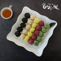 아침에떡 925일 오전7시 주문건까지 명절전배송아침에떡 정성담은 오색경단 1.5kg (20gx75개) -인증