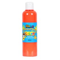 TAMNAGO 좋은 키즈맘아트 미술놀이 스프레이 물감 슈팅 컬러 리필 250ml 낱색 형광주황, 상세페이지 참조