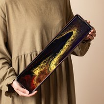 크리에이티브 원목 레진 줄기 물에 담그다 다반 차판 현대 중국식 팬시 쿵푸 차테이블 다기 트레이 주전자 4778043175, 청류 -타입 식 3