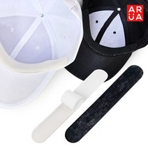 ARUA 아루아 모자 땀흡수 패드 10개입 캡가드 캡라이너, 화이트