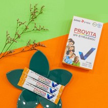 [소공원] 상아제약 온가족 프로비타C 비타민C 파우더 보충 피로회복 분말 가루 스틱 효능 먹는법 휴대 2gx30포, 1개