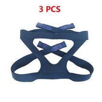 코골이 양압기 마스크 범용 교체 헤드 기어 스트랩 전체 없음 호흡 기계 헤드 밴드, 어번