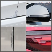 [듀홈]자동차 차량용 차문 손잡이 백미러 범퍼 라이트 문콕 방지 코너 투명 심플 도어 가드 접착 패드 YAC 모음, YAC-차량용도어가드, 1, HY-521