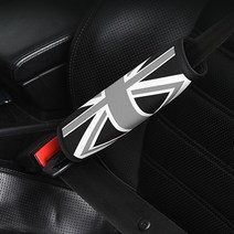 자동차 안전벨트 버클 커버 2P 가드 쿠션 2개 1+1 차량 안전밸트 차량용, 유니언잭 2P