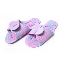 칸토스 건강 지압 마블 실내화 거실 슬리퍼, 1개, M(240-255)