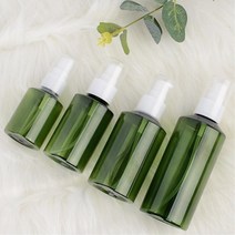 DIY 천연화장품 로션 에센스 그린 펌프 용기 케이스 공병 핸드워시 휴대용 보디샴푸 여행, 1개, 50ml