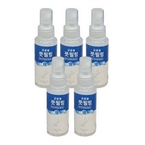 웰빙 고운발 풋필링 40ml 5개 발각질 제거용 스프레이 발관리