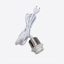 스위치 키소켓 코드선 (max 50w) 2.5m 4m 화이트 E26 식물등 전구 키소켓, 1개