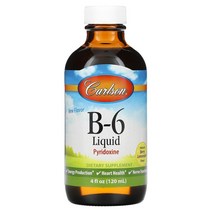 칼슨랩스 B-6 베리 레모네이드맛 액상형 120 ml 1병, 1개