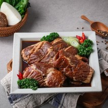 국내산 국산 한돈 돼지갈비 양념 왕 구이 목전지 갈비 찜 800g 1.5kg 1.5는 100g당 1260원, 1개